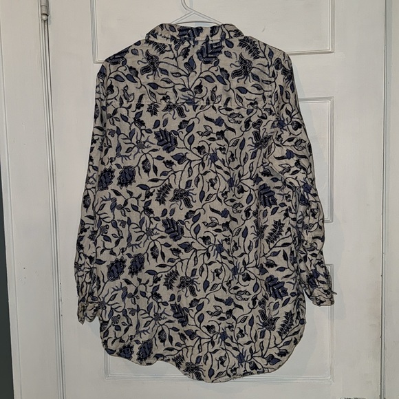 Rachel Zoe linen shirt - Picture 4 of 4